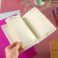 Plyšový zápisník - Jednorožec