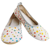 Copa cop dětské bavlněné capáčky Tečky - Bílé