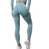 Dámské sportovní legíny CozyLeggings - zelené