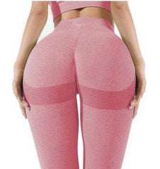 Dámské sportovní legíny CozyLeggings - růžové