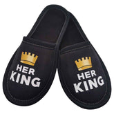Copa cop papuče s potiskem - Her King