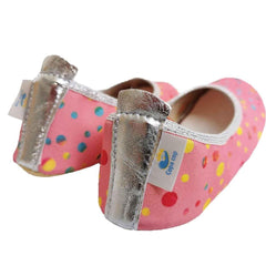 Copa cop dětské bavlněné capáčky Tečky - Růžové