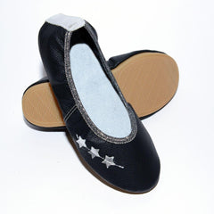 Copa cop kožené čapačky Beauty - Černé