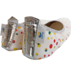 Copa cop dětské bavlněné capáčky Tečky - Bílé