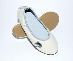 Copa cop kožené čapačky Beauty - Bílé