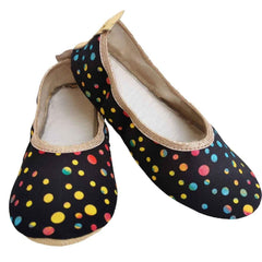 Copa cop dětské bavlněné capáčky Tečky - Černé