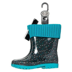 XQ Dětské boty s podšívkou - Tečky