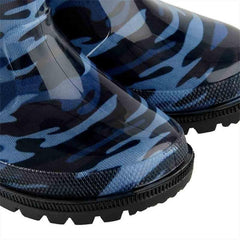 XQ Dětské polstrované boty - Camo