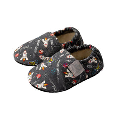 Copa Cop Dětské Textilní capáčky Barefoot - Šedé Rockets