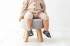 Copa cop dětské textilní capáčky Barefoot - Rockets