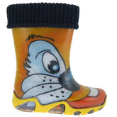 Demar dětské podšité holínky - Orange Cat