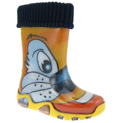 Demar dětské podšité holínky - Orange Cat