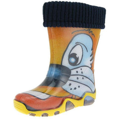Demar dětské podšité holínky - Orange Cat