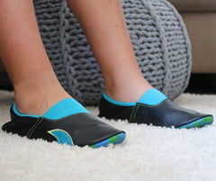 Copa cop Kožené capáčky ŠEKy - Modré