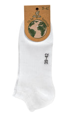 Nízké ponožky z organické bavlny – 3 páry