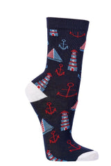 Vysoké ponožky Ahoy – 3 páry