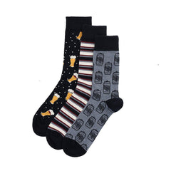 nogavice beer modra kombinacija