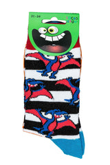 Dětské ponožky Dinosaurus – 3 páry
