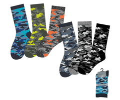 Dětské ponožky Camo – 3 páry