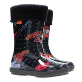 Demar dětské podšité holínky - Flowers