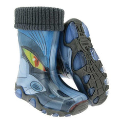 Demar dětské podšité holínky - Transformer