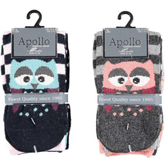 Dětské ponožky Owls – 3 páry