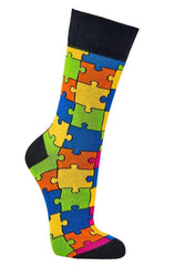 Puzzle ponožky - 2 páry