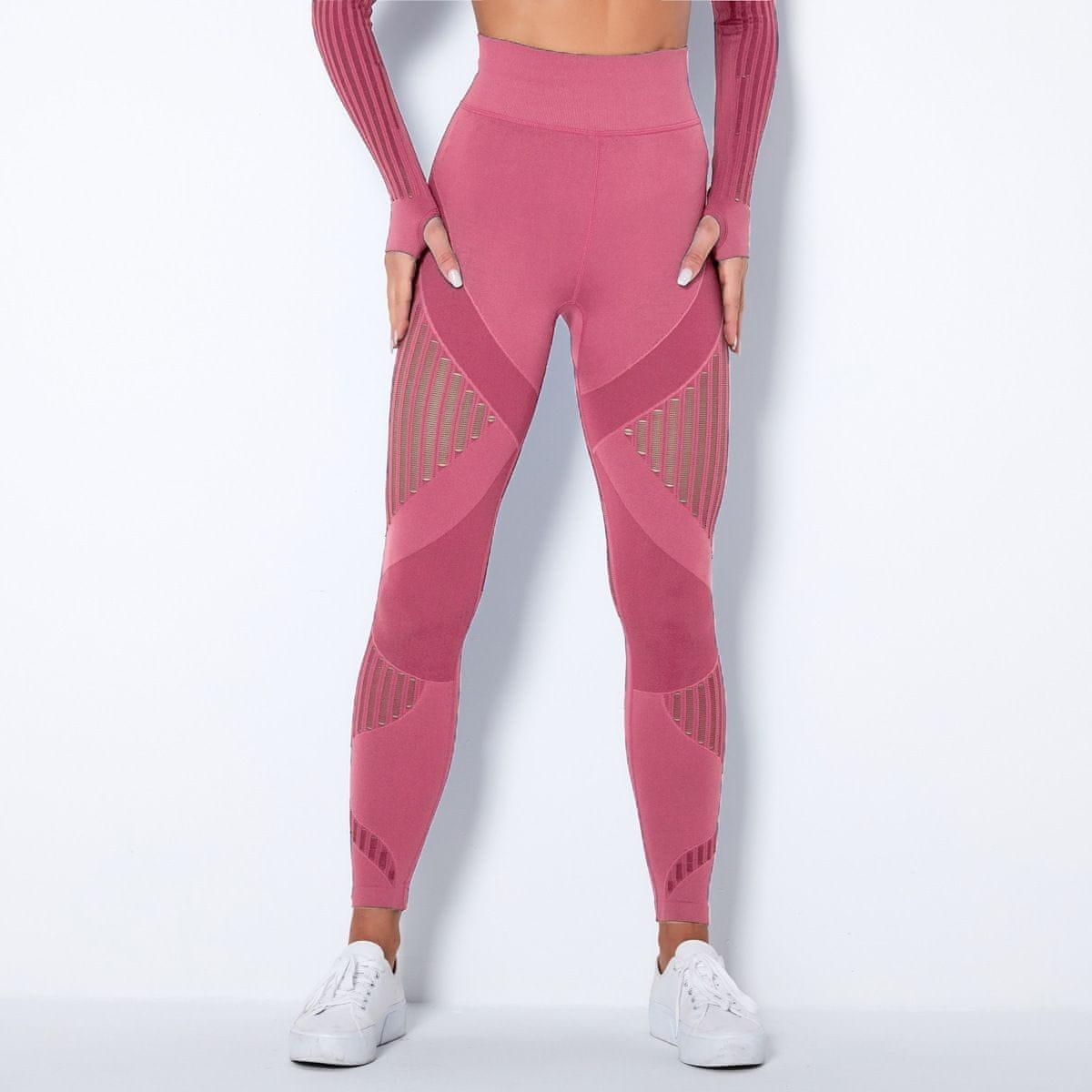 Dámské sportovní legíny Gloria - růžové