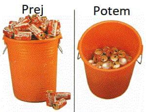 Nástěnný lis na plechovky 2v1