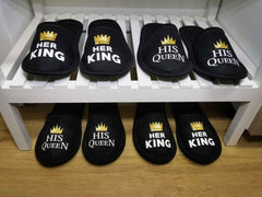 Copa cop papuče s potiskem - Her King