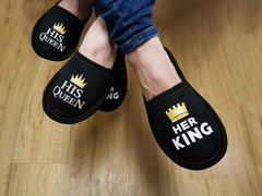 Copa cop papuče s potiskem - Her King