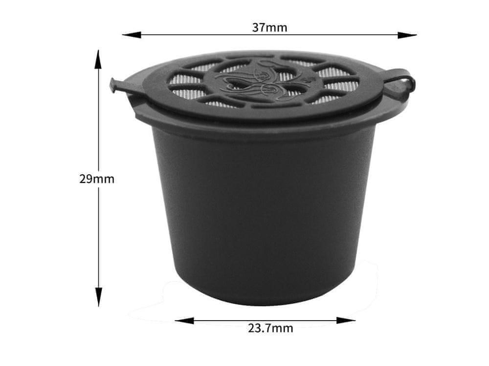 Kávové kapsle Nespresso pro opakované použití - 5 ks