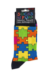 Puzzle ponožky - 2 páry