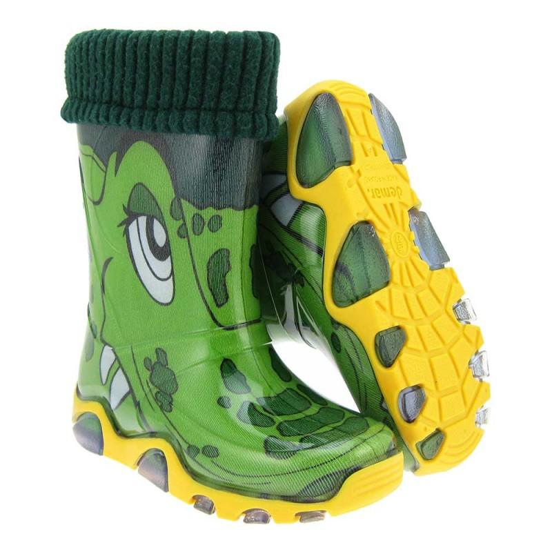 Demar dětské podšité holínky - Crocodile