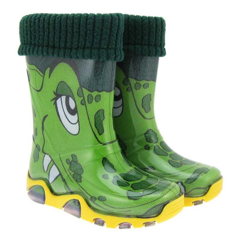Demar dětské podšité holínky - Crocodile