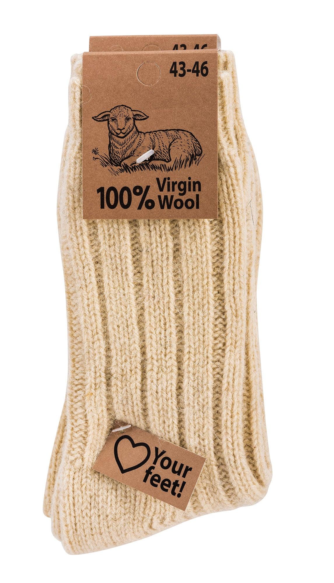 nogavice iz 100 odstotne volne naravne