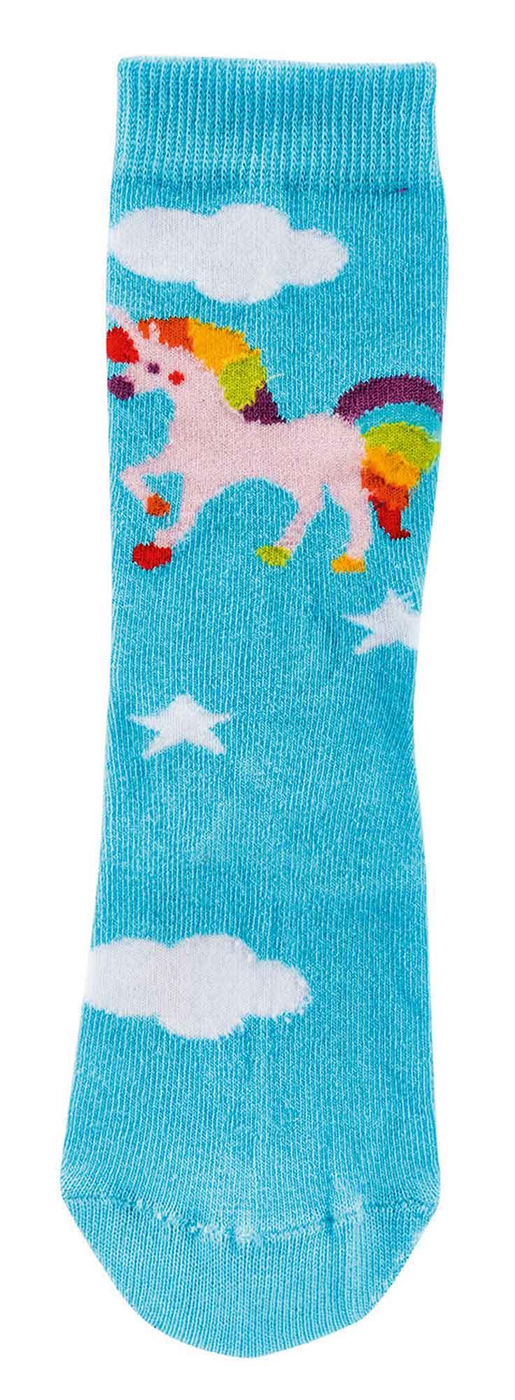 Vysoké ponožky Unicorn – 3 páry